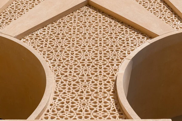 Vue Des Détails Architecture Historique Pearl Qatar Doha Qatar — Photo