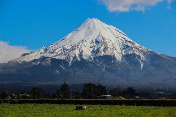 Peisaj Frumos Munte Înzăpezit Deșertul Parcului Național Tongariro Noua Zeelandă — Fotografie, imagine de stoc