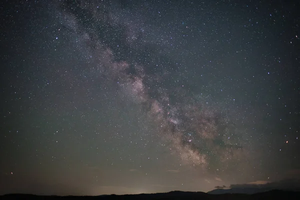 Hermosa Vista Vía Láctea — Foto de Stock