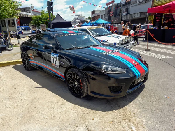 Buenos Aires Argentina 2021 Deportivo Hyundai Tiburon Coupe Tuscani 2000 —  Fotos de Stock