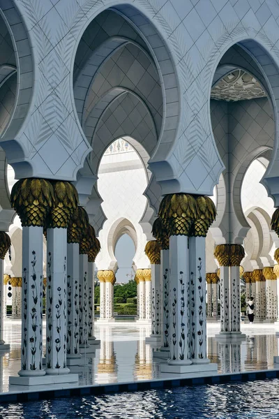 Beautiful Shot Sheikh Zayed Grand Mosque Abu Dhabi — Stock Photo, Image
