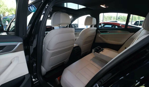 Munich Germany Dec 2021 Luxurious Comfortable Modern Car Interior Ideal — Stockfoto