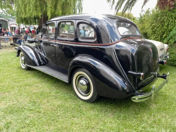 Lomas Zamora Buenos Aires Argentina Dezembro 2021 Black Vintage Chrysler — Fotografia de Stock