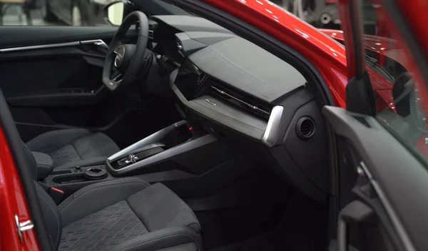 Ingolstadt Germany Dec 2021 Luxurious Comfortable Modern Car Interior Ideal — 图库照片
