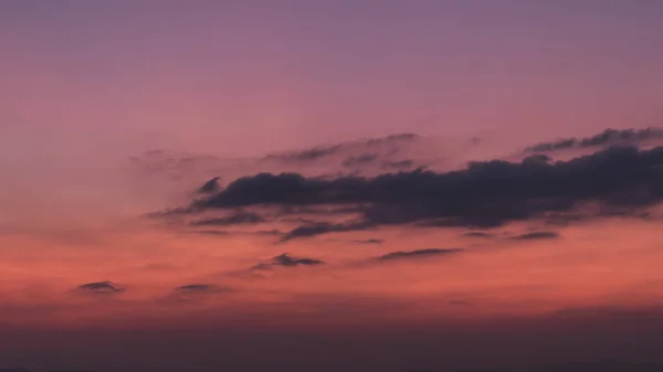 Όμορφος Ροζ Ουρανός Κατά Διάρκεια Του Ηλιοβασιλέματος Καλλιτεχνική Αισθητική — Φωτογραφία Αρχείου