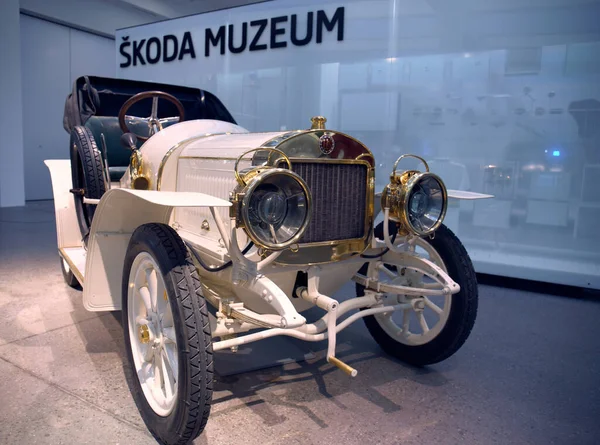 Mlada Boleslav Τσεχικη Δημοκρατια Ιαν 2019 Μουσείο Αυτοκινήτου Skoda Μουσείο — Φωτογραφία Αρχείου