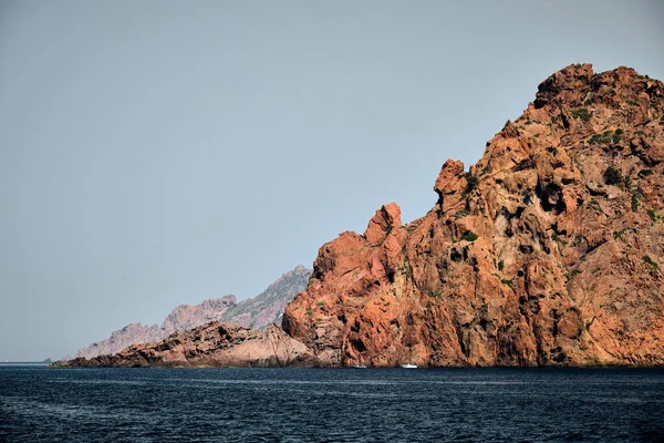 Una Fascinante Toma Del Golfo Oporto Rodeada Por Mar Mediterráneo — Foto de Stock