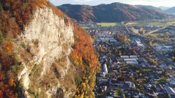 Mooie Beelden Van Bergdorp — Stockvideo