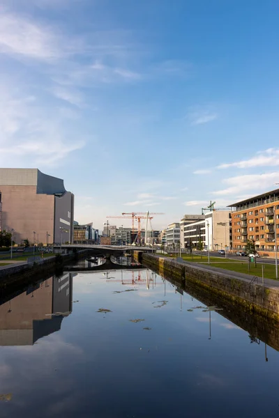 Dublin Ierland Jul 2021 Een Verticale Foto Van Nieuwe Appartementen — Stockfoto