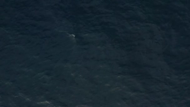 背景下的海浪海的特写场景 — 图库视频影像