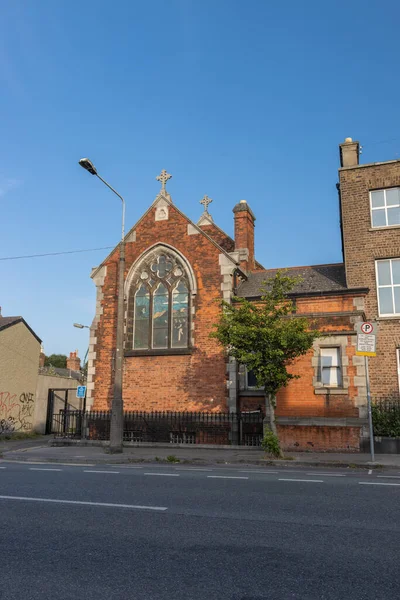 Dublin Irlande Juil 2021 Plan Vertical Une Vieille Église Dans — Photo