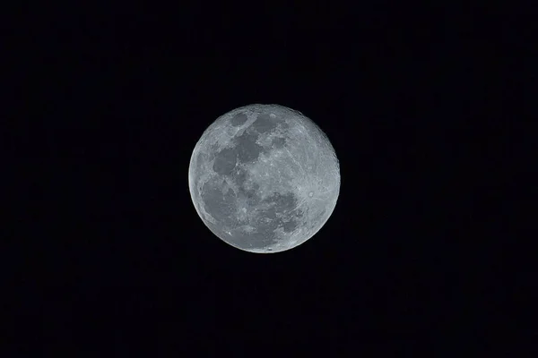 Ein Klappschuss Von Einem Vollmond — Stockfoto