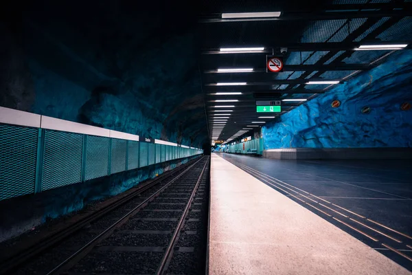 Ein Schöner Blick Auf Den Bahnhof — Stockfoto