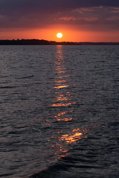 Прекрасный Восход Солнца Над Балтийским Морем — стоковое фото