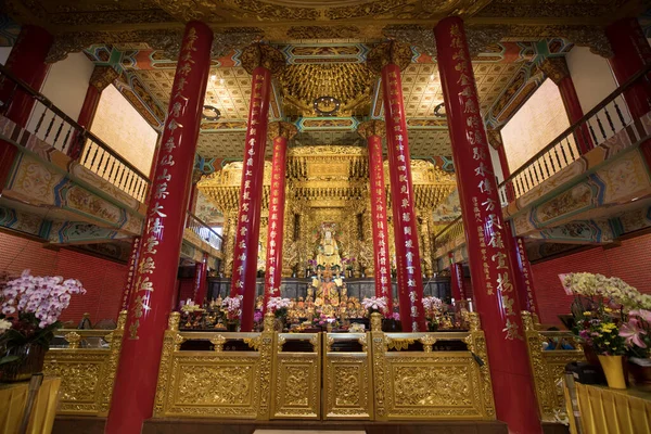 Songshan Ciyou Tapınağı Nın Içi Taoist Tapınağı Taipei Tayvan — Stok fotoğraf
