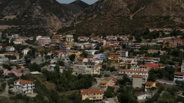 Dağ Kasabasının Güzel Görüntüleri — Stok video