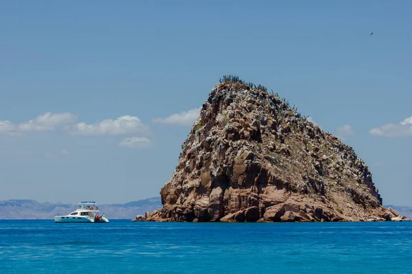 Una Hermosa Toma Isla Espiritu Santo México — Foto de Stock