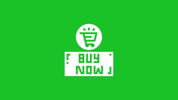 Online Nákupní Koncept Koupit — Stock video