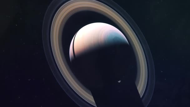 Bolygó Univerzumban Közelről — Stock videók