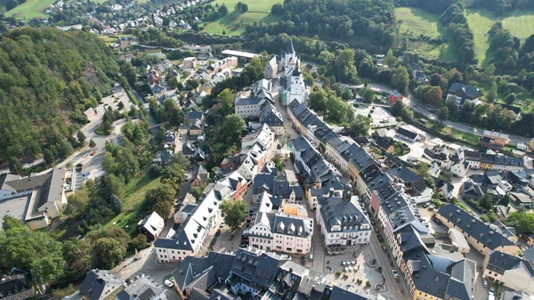 Top Shot Rhineland Palatinate Castle Germany — Stock Photo, Image