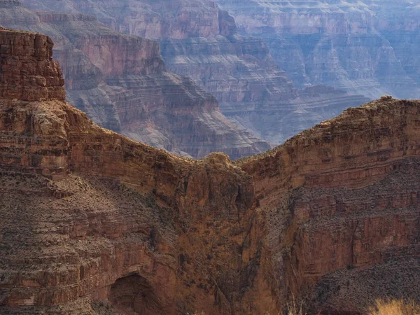 Uma Paisagem Eagle Point Grand Canyon Luz Dia Arizona Eua — Fotografia de Stock