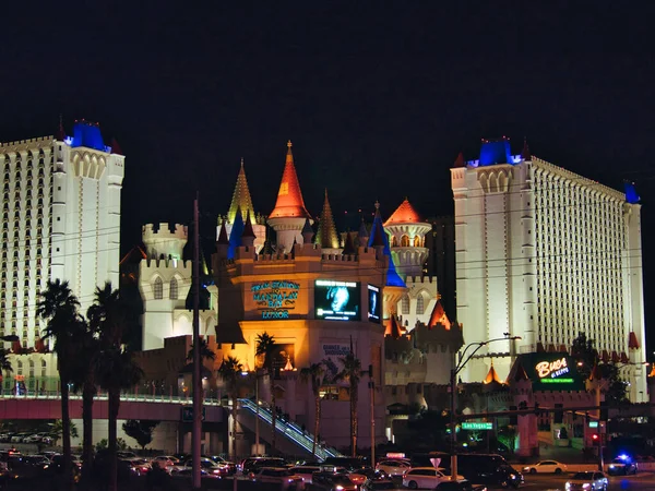 Las Vegas Zjednoczone Państwa Lis 2021 Excalibur Hotel Casino Paradise — Zdjęcie stockowe