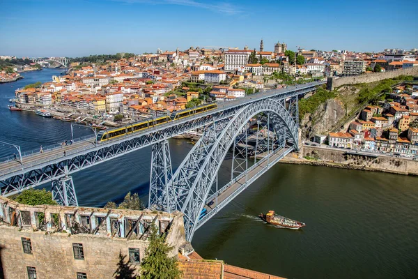 Una Splendida Vista Ponte Luis Paesaggio Urbano — Foto Stock