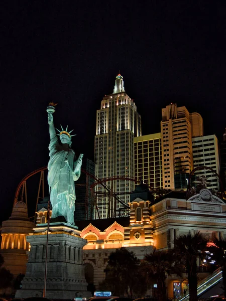 Las Vegas United States Nov 2021 Vertical Shot New York — стокове фото