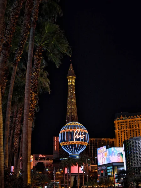 Las Vegas Stany Zjednoczone Listopada 2021 Paris Hotel Casino Paradise — Zdjęcie stockowe