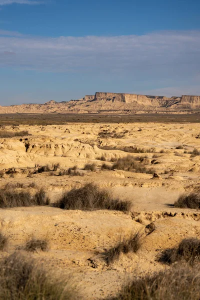 Φυσικό Πάρκο Bardenas Reales Στη Navarra Ισπανία — Φωτογραφία Αρχείου