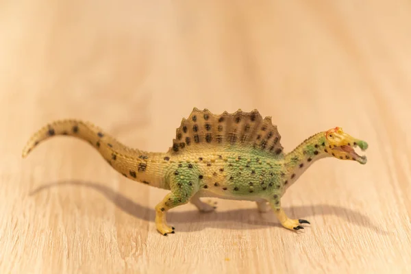 Poznan Polónia Novembro 2021 Tiro Figura Brinquedo Dinossauro Spinosaurus Marca — Fotografia de Stock