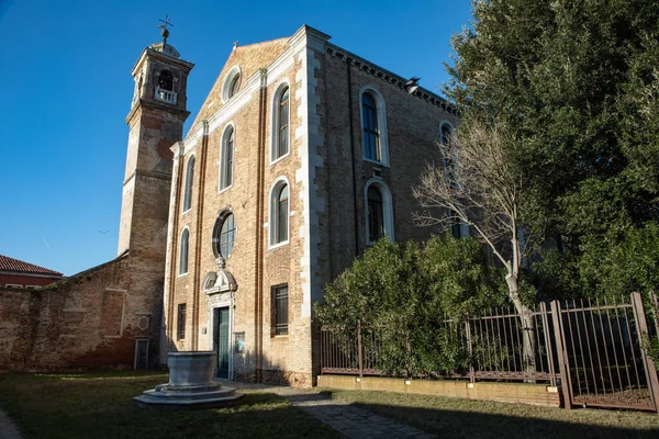 Santa Maria Degli Angeli Velence Templom Olaszország — Stock Fotó