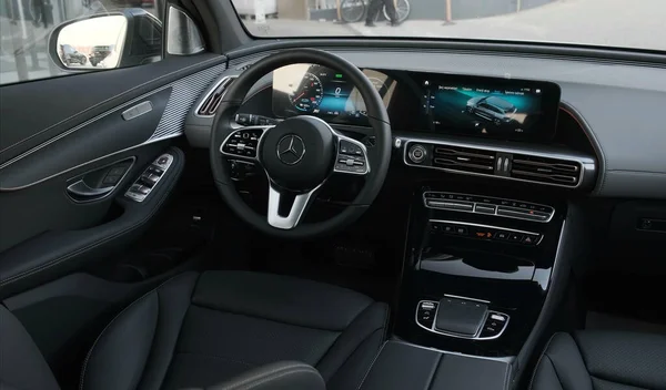 Stuttgart Germany Dec 2021 Luxurious Comfortable Modern Car Interior Ideal — Stockfoto