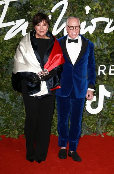 London United Kingdom Kasım 2021 Kris Jenner Tommy Hilfiger Kasım — Stok fotoğraf