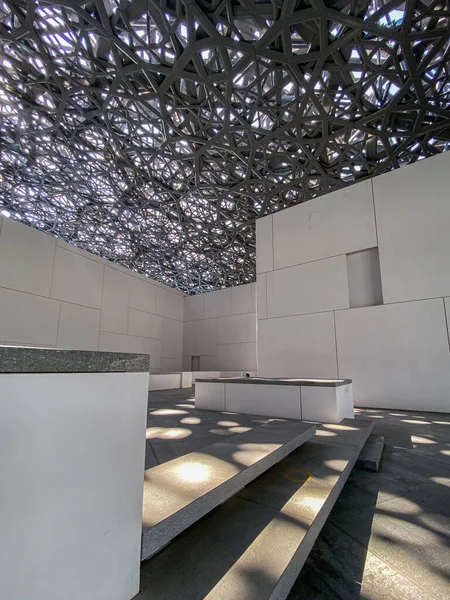Abu Dhabi Émirats Arabes Unis Sept 2021 Louvre Abu Dhabi — Photo