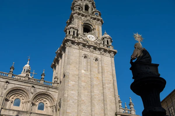 Historical Cathedral Santiago Compostela Santiago Spain — Stock Photo, Image