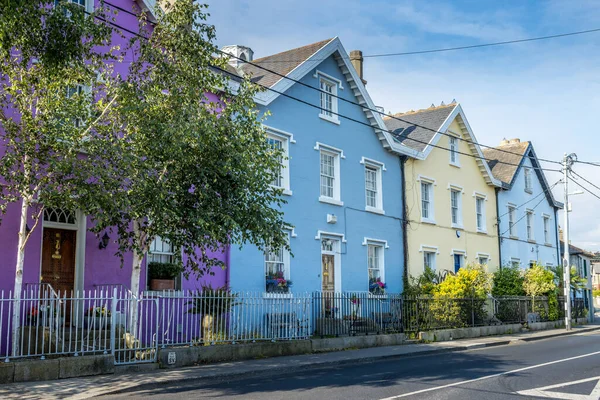 Dublin Ireland Jul 2021 Colorful House Beautiful Dalkey District Дублін — стокове фото