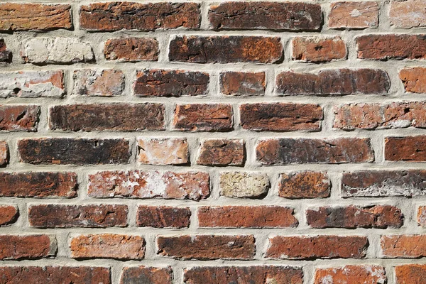 Facade Old House Brick Wall — Stockfoto