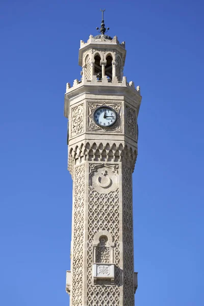 Vertical Shot Izmir Clock Tower Turkey Daylight — Stock Photo, Image