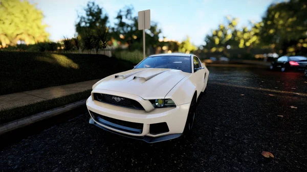 New Jersey United States Mar 2021 Ford Mustang New Pared — 스톡 사진