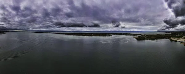 Panoramabild Över Susquehanna Floden Duncanon Pennsylvania — Stockfoto