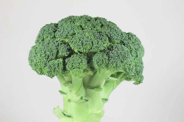 Close Sicilian Broccoli White Background — Stock Photo, Image