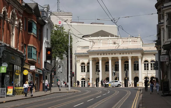 Notingham Spojené Království Července 2021 Beautiful Theatre Royal Market Street — Stock fotografie