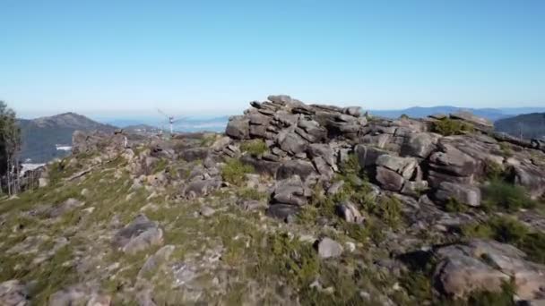 Schöne Aufnahmen Der Berglandschaft — Stockvideo