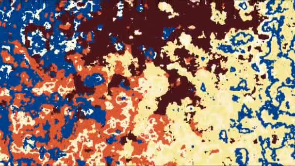 Eine Darstellung Futuristischer Kaleidoskopischer Muster Hintergrund — Stockvideo