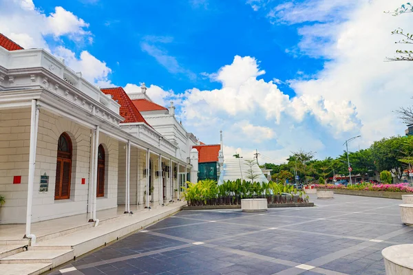 Una Panoramica Dell Edificio Del Centro Sociale Balai Pemuda Surabaya — Foto Stock