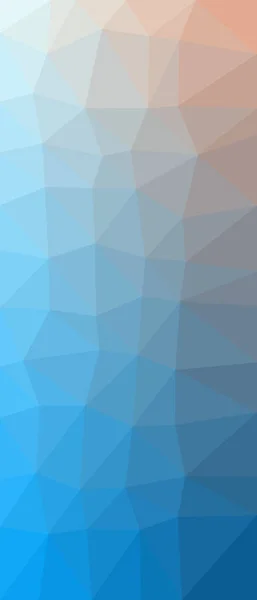 Цифровой Рендеринг Текстурированного Синего Красного Треугольного Фона Обоев — стоковое фото