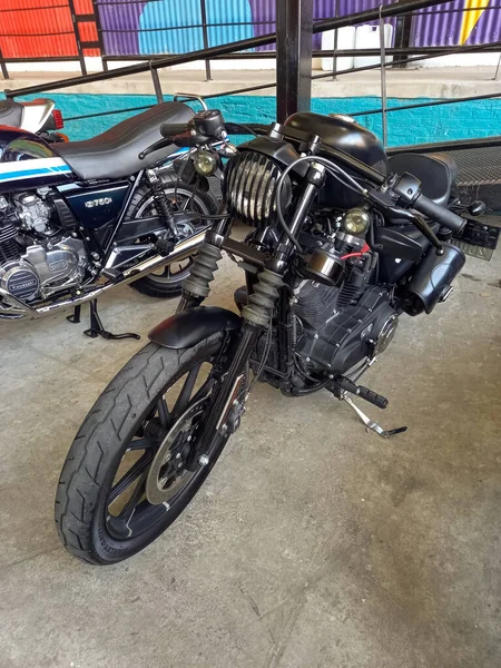 Avellaneda Argentine Déc 2021 Prise Vue Une Harley Davidson Sportster — Photo