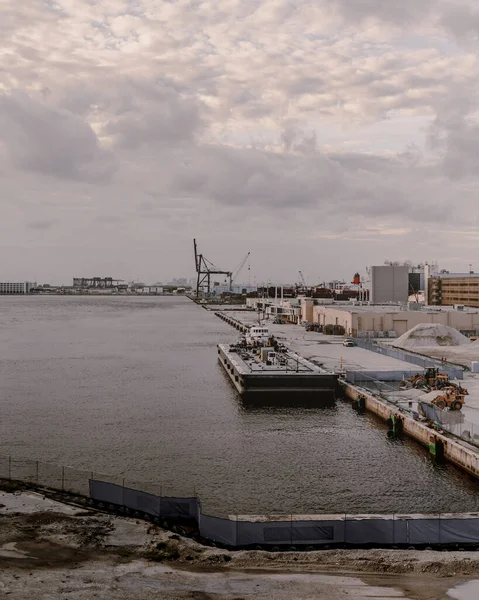 Μια Όμορφη Θέα Ενός Λιμανιού Στο Fort Lauderdale Φλόριντα Ηπα — Φωτογραφία Αρχείου