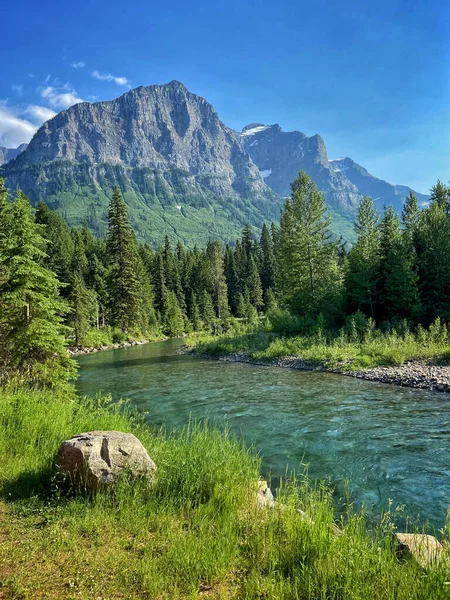 Beautiful View Glacier National Park Montana — Stock Photo, Image